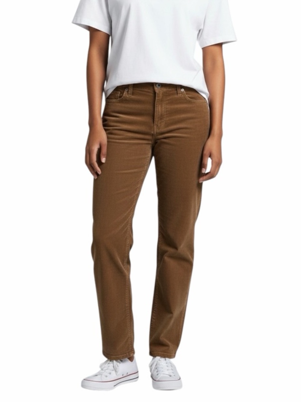 Eddie Bauer•Slim Straight Corduroy Pants